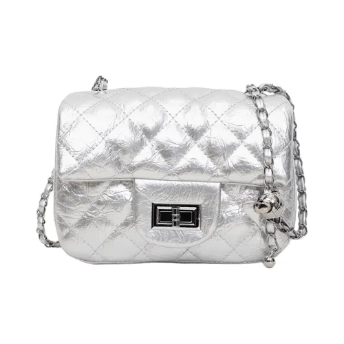 YTARA ПУ (полиуретан) Сумка через плечо Сумка на плечо Женская Белая Серебряная Розовая Черная