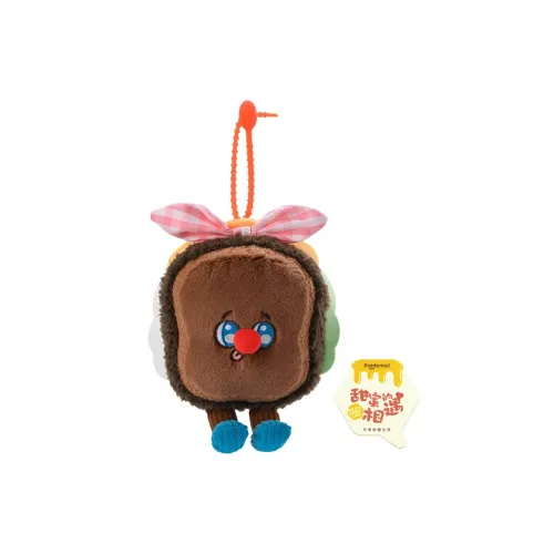 POTDEMIEL Большая Ноздря Dessert Collection Cute And Adorable Тостовые Кексы Плюшевая Подвеска Высота 8,3 см 9 см