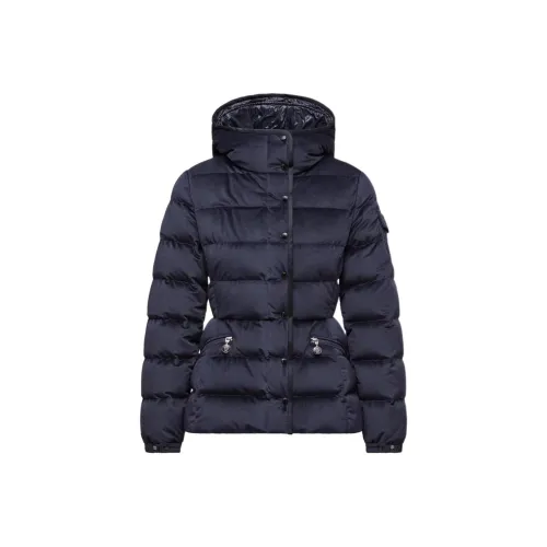 Moncler Пуховик Женские Черный Синий