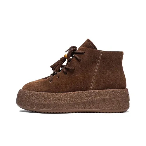 Coup De Foudre Износостойкий и Легкий Высокий Топ 5,5 см Женская Повседневная Обувь