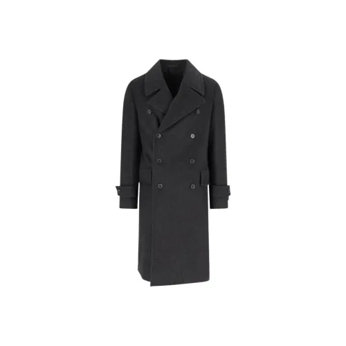 Caruso Темно-серый Мужской Пальто