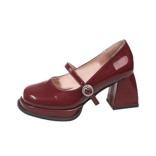 OSOCE Mary Jane с грубым каблуком Женские