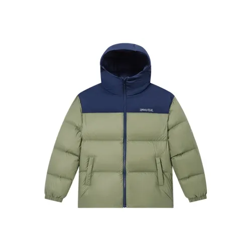 XTEP Пуховик 100 175 Песочный чайный зеленый детский