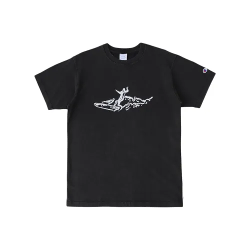 Champion x Ron Herman RHC Ron Herman Collaboration Коллаборация FW25 T Рубашка Мужская