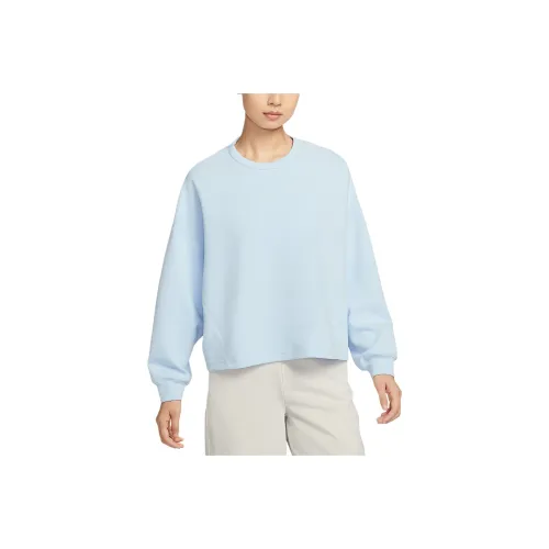 Nike Dri Fit Небесно-голубой Живой синий Женские футболки