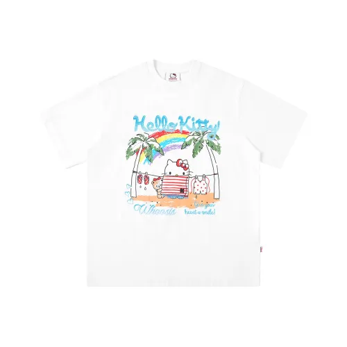 WHOOSIS X HELLO KITTY Унисекс T-рубашки