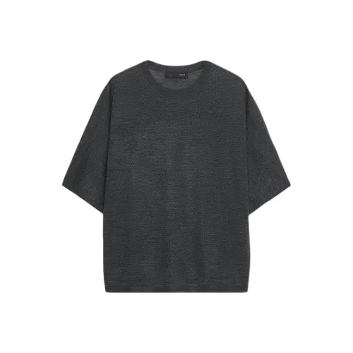 ZARA Зебра с принтом серые женские футболки