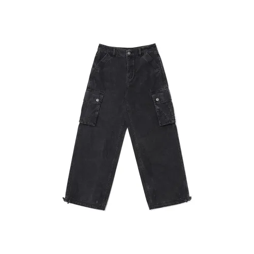 SMFK Дикий Черный Женские Карго Брюки