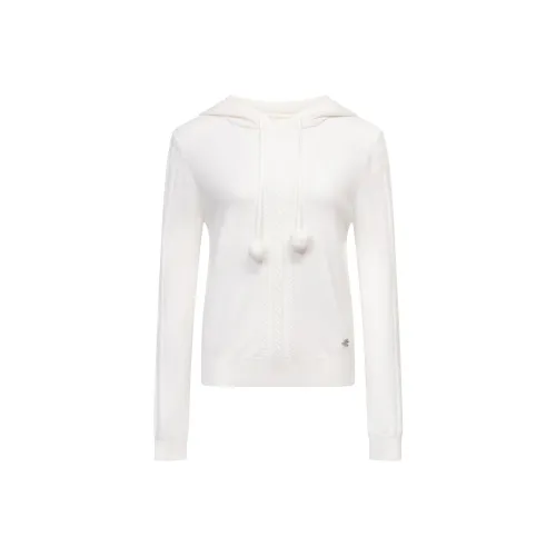 Ariseism Дизайн Inspired KNIT Cut Out С капюшоном Свитер Для Женщин Свободный крой Топ Женские