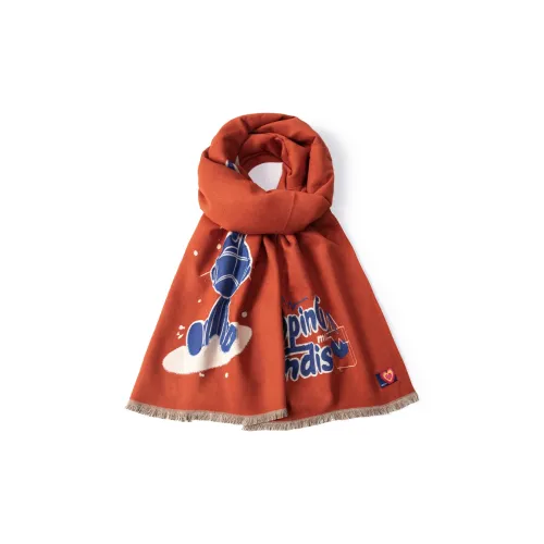 Red Bean Полиэстер Трикотаж Шарфы Унисекс