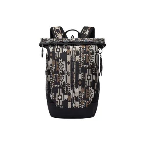 ANTA Basketball Collection Ткань Рюкзак Унисекс Черный Жаккард