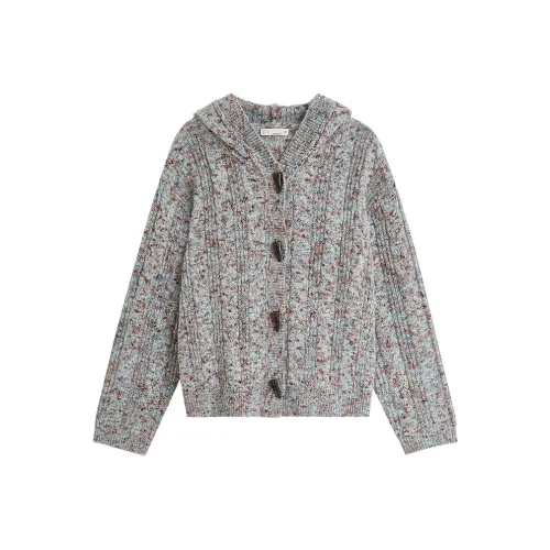 Inman Серый Синий Женский Свитера