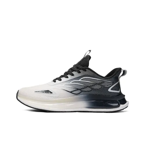 Binary Амортизация Rebound Lightweight Anti Slip Low Top Беговые кроссовки Мужские Белый Синий