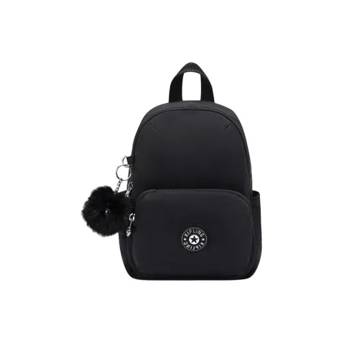 Kipling Полиамид Рюкзак Большой Женский Черный
