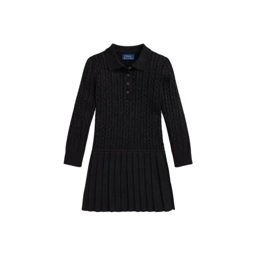 Polo Ralph Lauren Черные Платья для Девочек