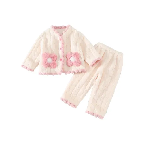 M JBABY Ecru Kids Lounge Set