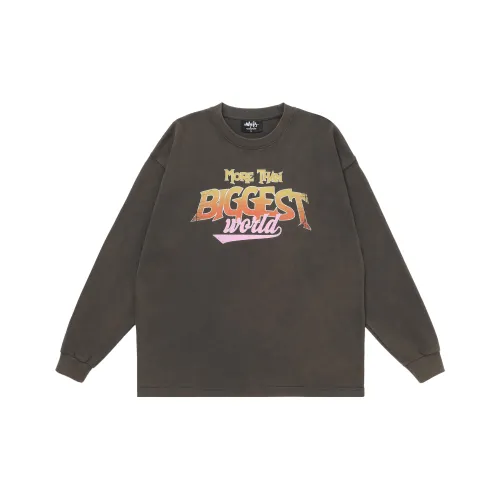 MAKEMOREKMR Длинный рукав Т-рубашка Унисекс