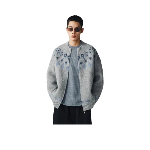 PAINT STAIN KNIT Кардиганы Унисекс