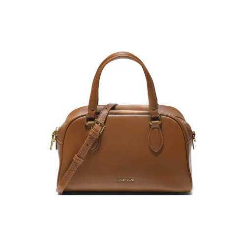 BELLE Корова Кожа с Искусственной Кожей Бостон Сумка Одно Плечо Сумка Стандартная Женская Коричневый Кофейный