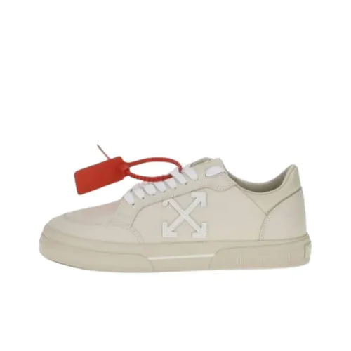 OFF Белый Vulcanized Низкие Кроссовки для скейтбординга Мужские Бежевые