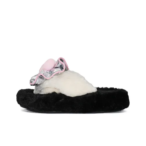 OUBT Противоскользящие устойчивые к истиранию устойчивые к запахам слипоны Женские Белые Черные