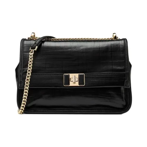 HONGU Корова Кожа Синтетическая Кожа Плечевая Сумка Стандартная Женская Темно-Черный Светло-Серый Карамельный Коричневый