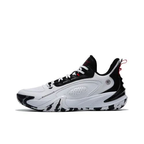 QIAODAN Phantom 6,0 Амортизаторы Slip-resistant и устойчивые к истиранию MID Баскетбольные кроссовки Мужские