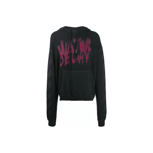 Off Белый FW19 Толстовка Мужской Черный