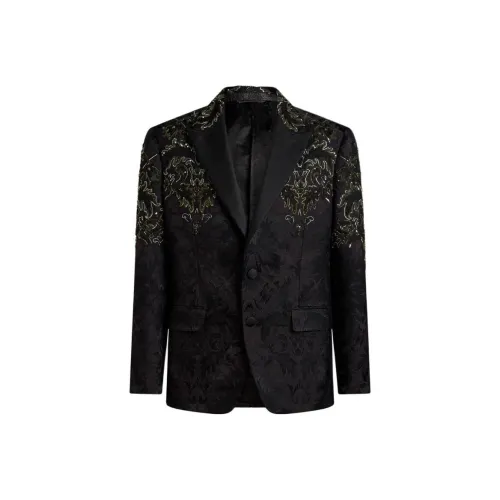 ETRO Черные Мужские Деловые Костюмы