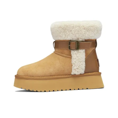 AGSDON Короткие сноубутсы 4,5 см женские