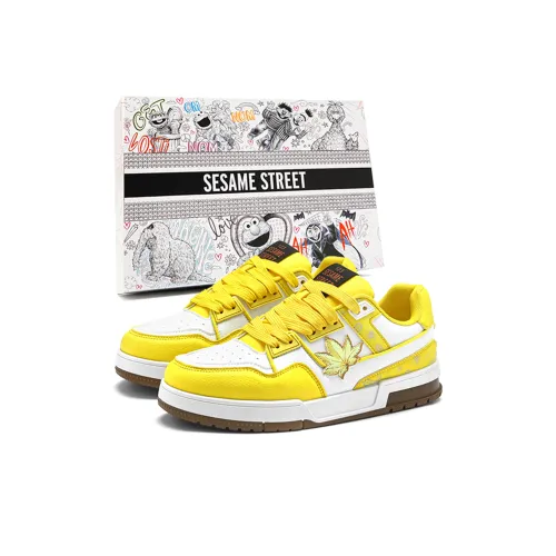 Улица Сезам Балансированные Износостойкие Легкие Дышащие Скейтборд Кроссовки Унисекс