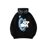 Черный, правая сторона, сердце, дым