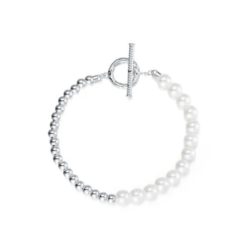 Персик RADIANCE Белая оболочка Жемчужные браслеты Женские