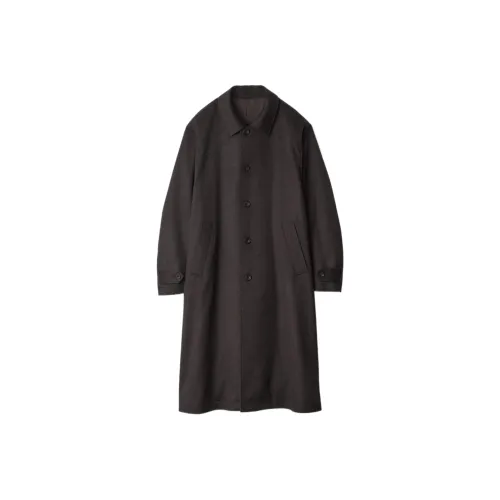 SSSTEIN Темно-коричневое унисекс пальто