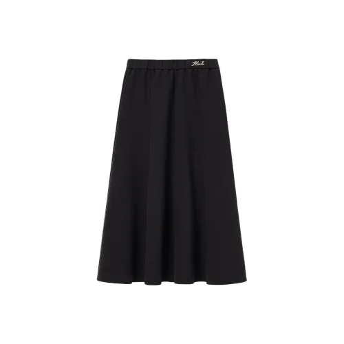KARL LAGERFELD FW25 Повседневный Длинный Юбка Женские