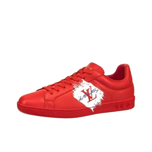 LOUIS VUITTON Luxembourg Стильные Скейтбординги Мужской Красный