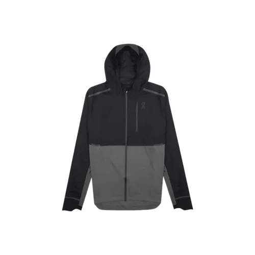 On Погода Куртка Мужская Черная Темно-Серая