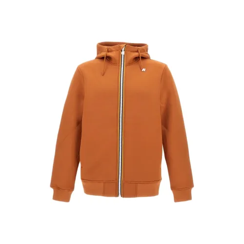 K WAY Orange Мужские Куртки
