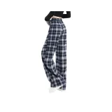 Темно-синий, синий, клетка (однотонный)