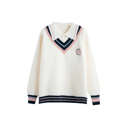 Tonlion Белый Женские Свитера