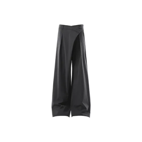 BLANKIN. Серые унисекс повседневные штаны