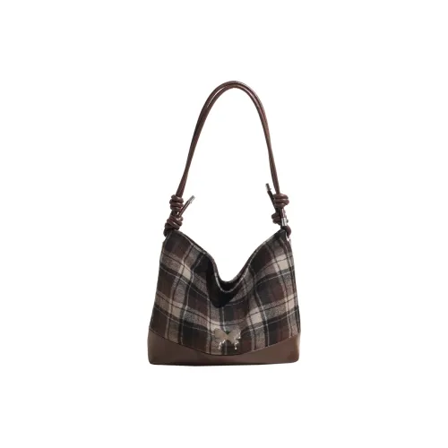 CAREELL Шерстяной Тоут Сумка Сумка через плечо Стандартная Женская Многоцветная