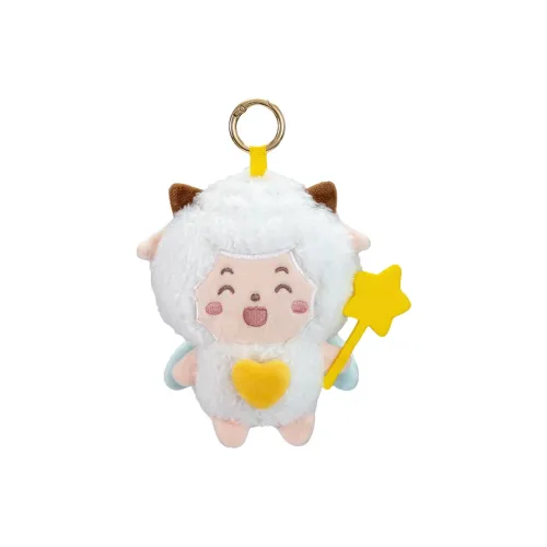 Playpoint Unlimited Lazy King Collection Счастливый Sheep And Big Wolf Cute Plush Pendant 9,5cm Height