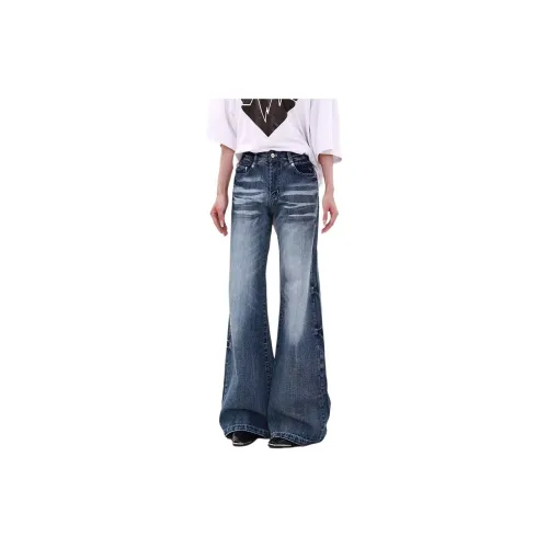 CASTLE WOODS Blue Women's Jeans CASTLE WOODS Синий Женские Джинсы
