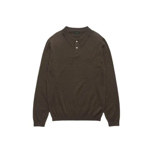 The Barnnet FW25 Eight Milk OVERSIZED Кашемир Wimblyn KNIT Поло_Темно-кофейный Кашемир Свитер Unisex