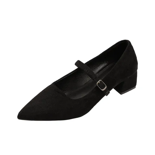 Be Good Грубый каблук Туфли Мэри Джейн Женские