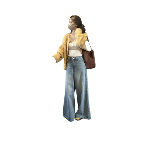 ZVJH Кардиган + Внутренний слой + Брюки Женские Повседневные Комплекты