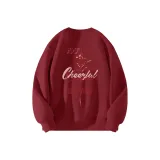 Бордовый (Розовый Красный Логотип на груди _ Розовый Красный Логотип на спине)