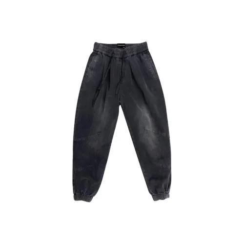 Chisportate Черные Унисекс Джинсы