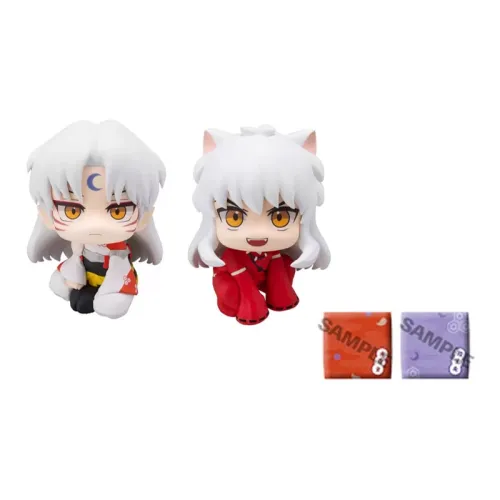 MegaHouse LOOKUP Инуяша Сэсшомару Наборы одежды Фигурки сидячих подушек в стиле чиби